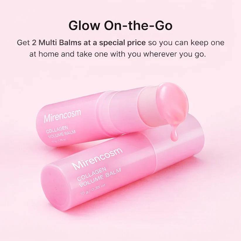 Pink Collagen Volume Multi Balm & Pink Collagen Volume Eye Mask